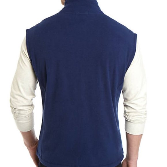 NWT Saddlebred Fall Fleece Zip Up Vest mock neck - Picture 3 of 3